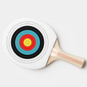 Archery Target Ping Pong Paddle Tafeltennisbatje (Zijkant)