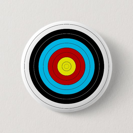 Archery Target Ronde Button 5,7 Cm (Voorkant)