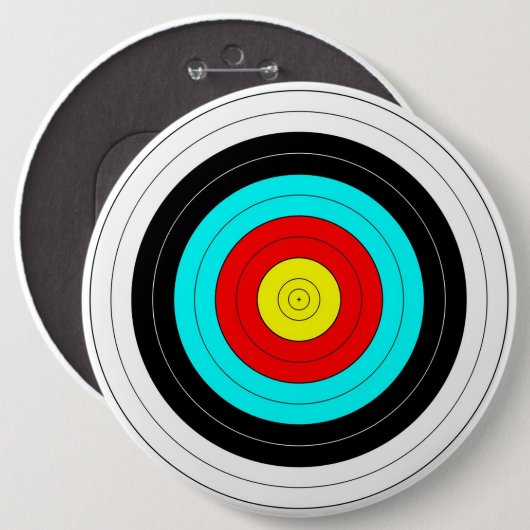 Archery Target Ronde Button 6,0 Cm (Voorkant /achterkant)