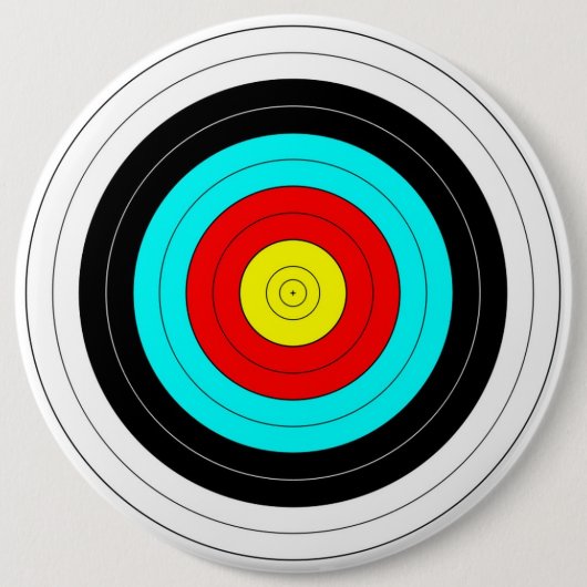 Archery Target Ronde Button 6,0 Cm (Voorkant)