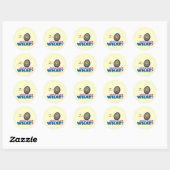 Archery Target Ronde Sticker (Vel)
