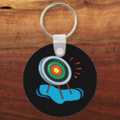 Archery Target Sleutelhanger (Voorkant)