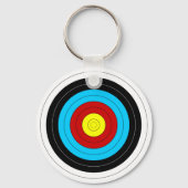 Archery Target Sleutelhanger (Voorkant)