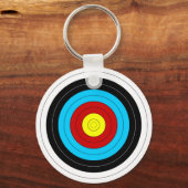 Archery Target Sleutelhanger (Voorkant)