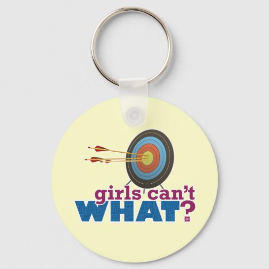 Archery Target Sleutelhanger (Voorkant)