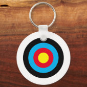 Archery Target Sleutelhanger (Voorkant)