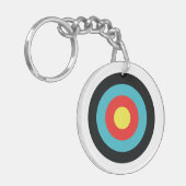 Archery Target Sleutelhanger (Voorkant Links)