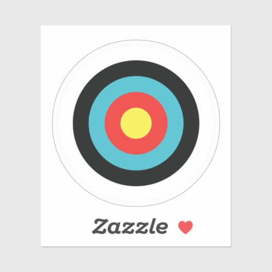 Archery Target Sticker (Vel)