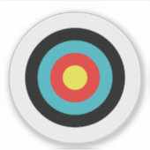 Archery Target Sticker (Voorkant)
