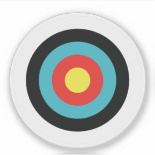 Archery Target Sticker