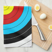 Archery Target Theedoek (Quarter Fold)
