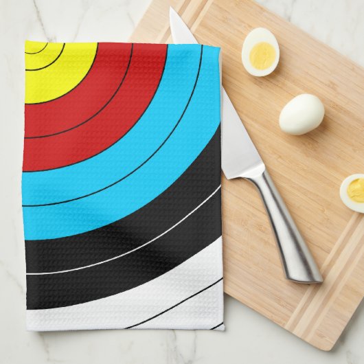 Archery Target Theedoek (Quarter Fold)