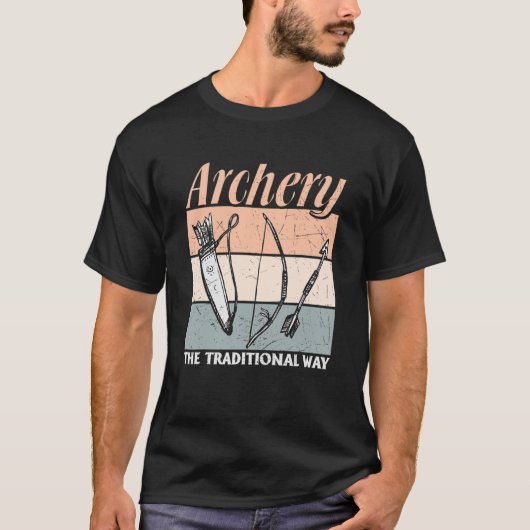 Archery the Traditional Way Archer T-shirt (Voorkant)