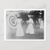 Archery Tournament in Boston, MA-foto Briefkaart (Voorkant)