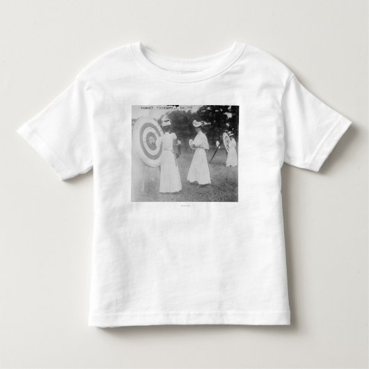 Archery Tournament in Boston, MA-foto Kinder Shirts (Voorkant)