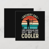 Archery Vader Kaart (Voorkant / Achterkant)