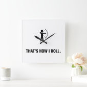 Archery Vierkante Klok (Huis)