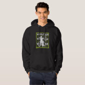 Archery Wheelstoel Bowman Arrow Bow Target Archer Hoodie (Voorkant volledig)