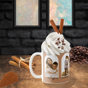 Arches 4 Foto Terracotta   Blush Couple + Namen C Koffiemok