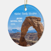 Arches Familie Vakantie Gepersonaliseerd Ornament (Links)