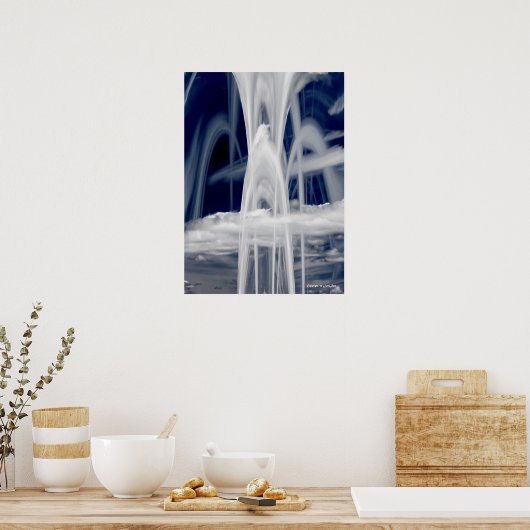 Arches in de hemel poster (Keuken)