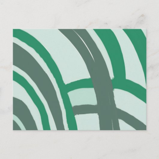 Arches in Groen en Grijs Briefkaart (Voorkant)