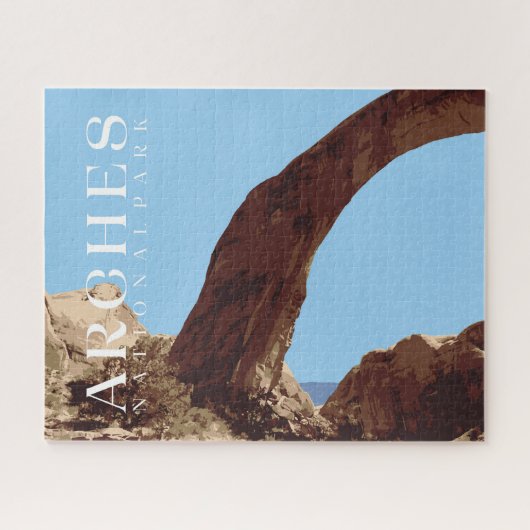 Arches Jigsaw Puzzle, Nationaal Park Legpuzzel (Horizontaal)