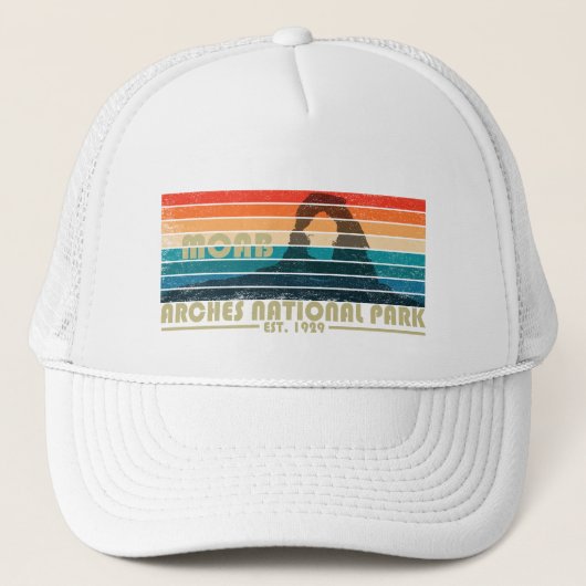 Arches Nationaal Park Moab Trucker Pet (Voorkant)
