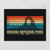 Arches Nationaal park Moab Utah  kunst Feestdagenkaart (Voorkant)