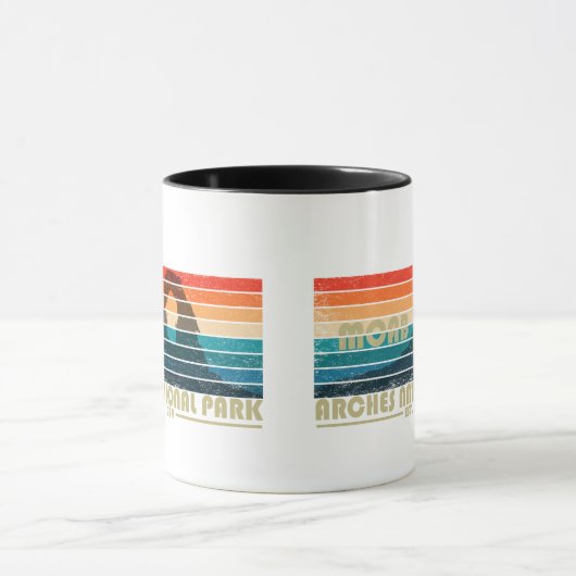 Arches Nationaal park Moab Utah kunst Mok (Midden)