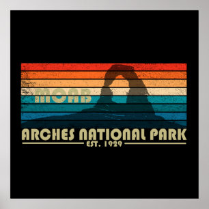 Arches Nationaal park Moab Utah kunst Poster