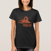 Arches Nationaal park Moab Utah  kunst T-shirt (Voorkant)