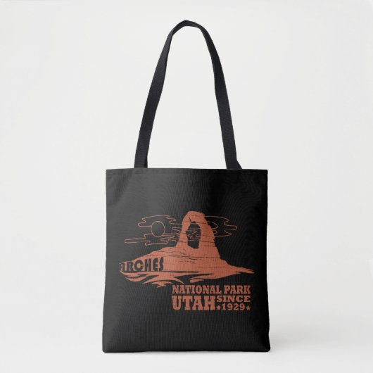 Arches Nationaal park Moab Utah kunst Tote Bag (Voorkant)