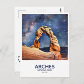 Arches Nationaal Park Save the Date Briefkaart (Voorkant / Achterkant)