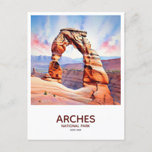 Arches Nationaal Park Save the Date Briefkaart