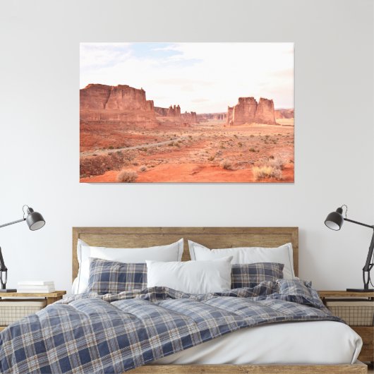 Arches National Park After the Storm Canvas Afdruk (Insitu (Slaapkamer))
