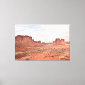 Arches National Park After the Storm Canvas Afdruk (Voorkant)
