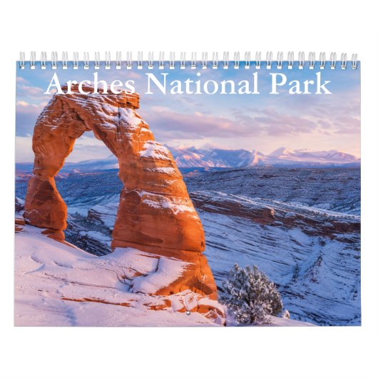 Arches National Park-agenda Kalender (Hoes)