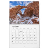 Arches National Park-agenda Kalender (Feb 2027)