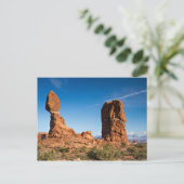 Arches National Park - Balanced Rock briefkaart (Staand voorkant)