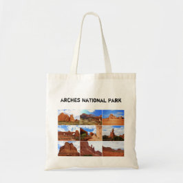 Arches National Park Collage, Utah, Bag Tote Bag