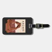 Arches National Park Delicate Arch Bagagelabel (Voorkant horizontaal)