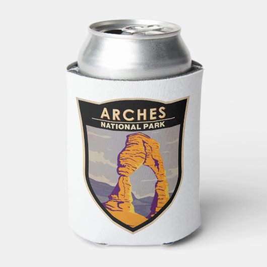 Arches National Park Delicate Arch  Blikjeskoeler (Blikje Voorkant)