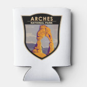 Arches National Park Delicate Arch  Blikjeskoeler (Achterkant)