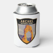 Arches National Park Delicate Arch  Blikjeskoeler (Blikje Achterkant)