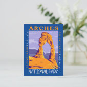 Arches National Park Delicate Arch  Briefkaart (Staand voorkant)