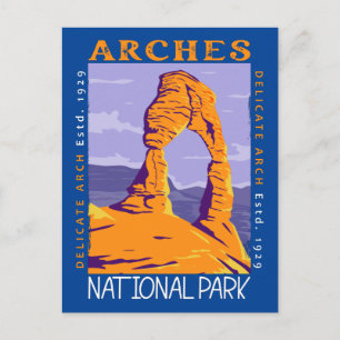 Arches National Park Delicate Arch Briefkaart