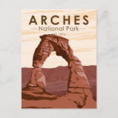 Arches National Park Delicate Arch  Briefkaart (Voorkant)