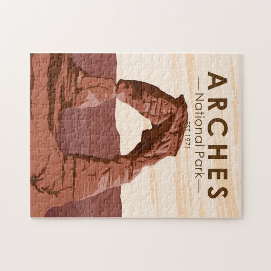 Arches National Park Delicate Arch  Legpuzzel (Horizontaal)