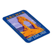 Arches National Park Delicate Arch  Magneet (Rechterzijde)